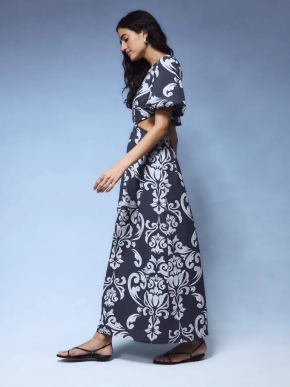 Abercrombie & Fitch Cutout Maxi Dress